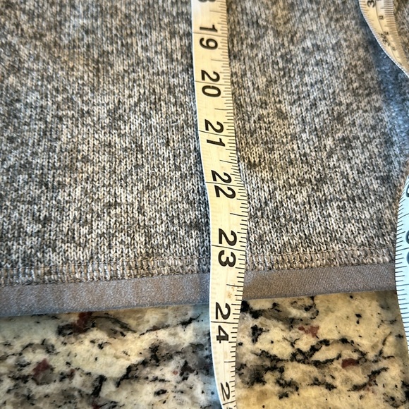 Women's Patagonia Better Sweater 1/4 Zip Fleece Pullover Birch White Sz S H10 - Picture 9 of 9